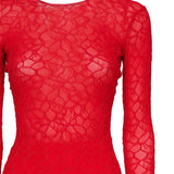 Abito in pizzo con schiena scoperta 105227 A2M5RA1 PINKO 