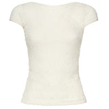 Maglia aderente in pizzo 105228 A2M5Z14 PINKO 