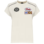 T-shirt racing in cotone 105270 A2MEZ05 PINKO 