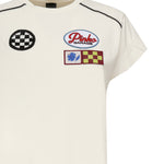 T-shirt racing in cotone 105270 A2MEZ05 PINKO 