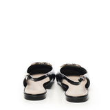Ballerine in vernice con logo SD0247 E002Z99 PINKO 