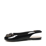 Ballerine in vernice con logo SD0247 E002Z99 PINKO 