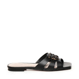 Ciabattine in nappa con logo uccellini SD0313 P003Z99 PINKO 