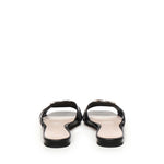 Ciabattine in nappa con logo uccellini SD0313 P003Z99 PINKO 