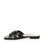 Ciabattine in nappa con logo uccellini SD0313 P003Z99 PINKO 