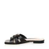 Ciabattine in nappa con logo uccellini SD0313 P003Z99 PINKO 