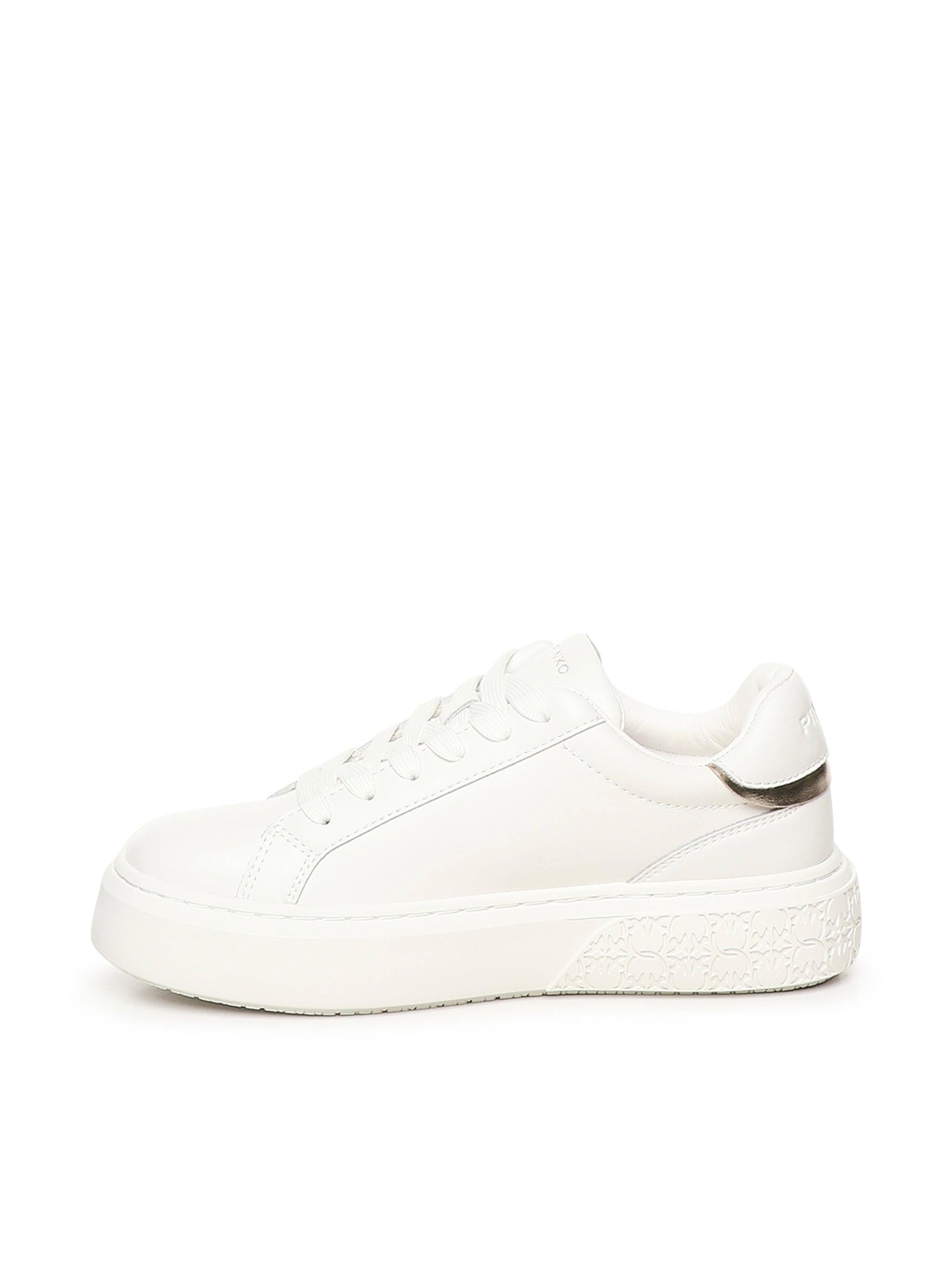 Scarpe da tennis in pelle con suola platform SS0071 P001Z12 PINKO 