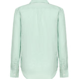 Camicia in lino con logo<BR/> 211970730013  POLO RALPH LAUREN 