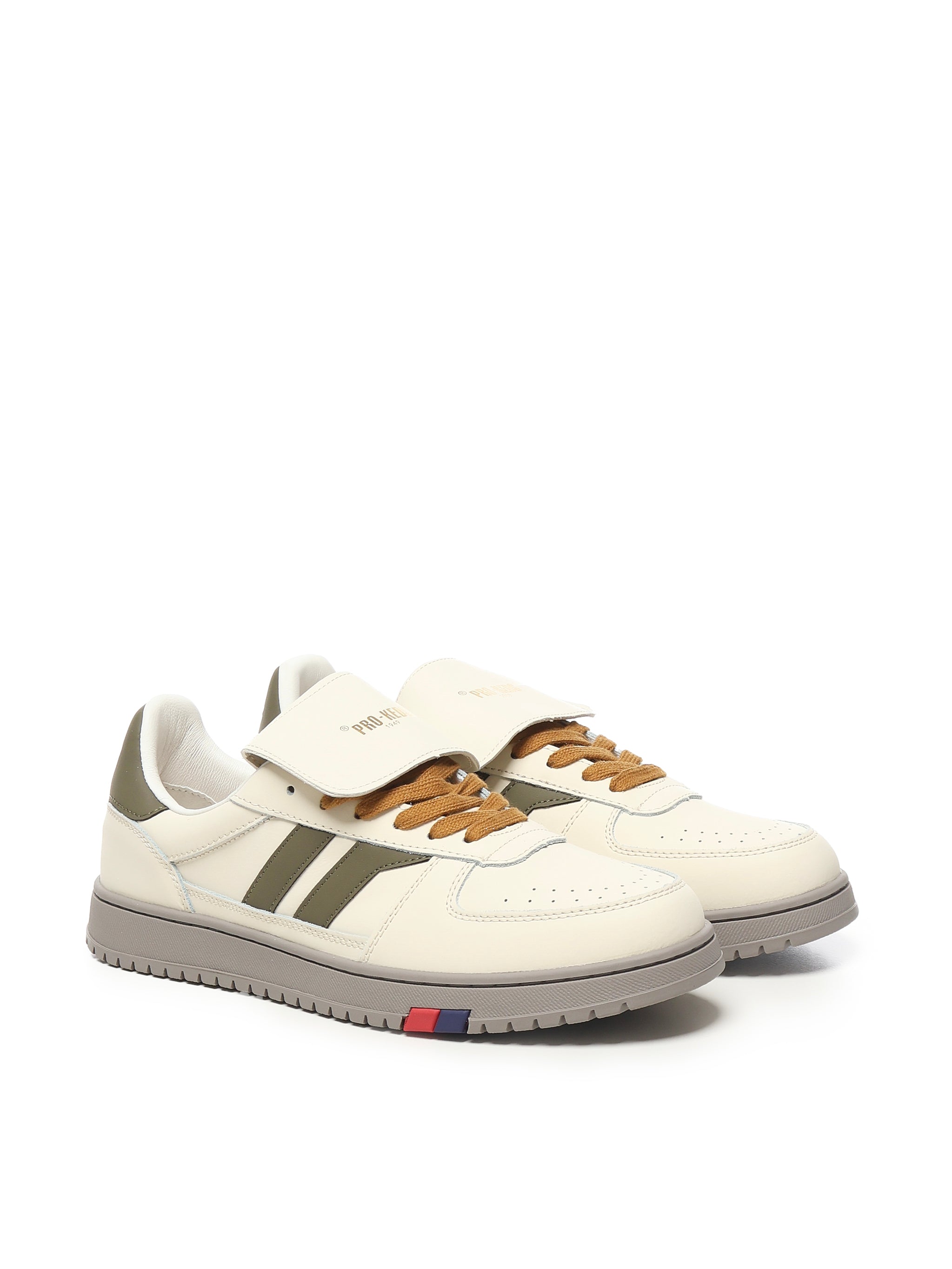 Sneakers Field King F225CLMLL01X813M CREMA/OLIVA MILITARE PRO-KEDS 