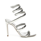 Sandali in pelle  specchiata C11865 1050001L001 RENÉ CAOVILLA 