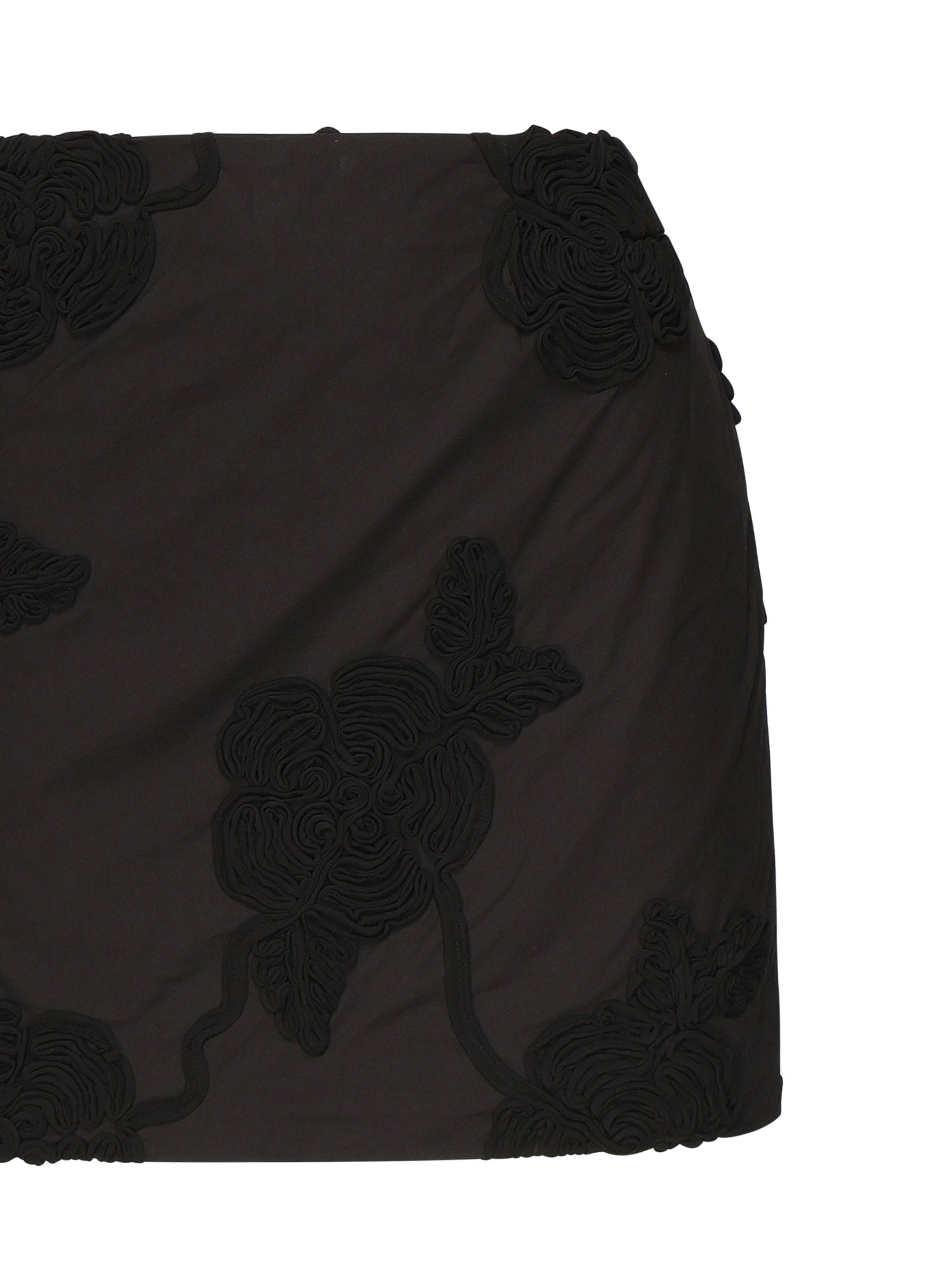 Minigonna in cotone<BR/> 114496 100 ROTATE 