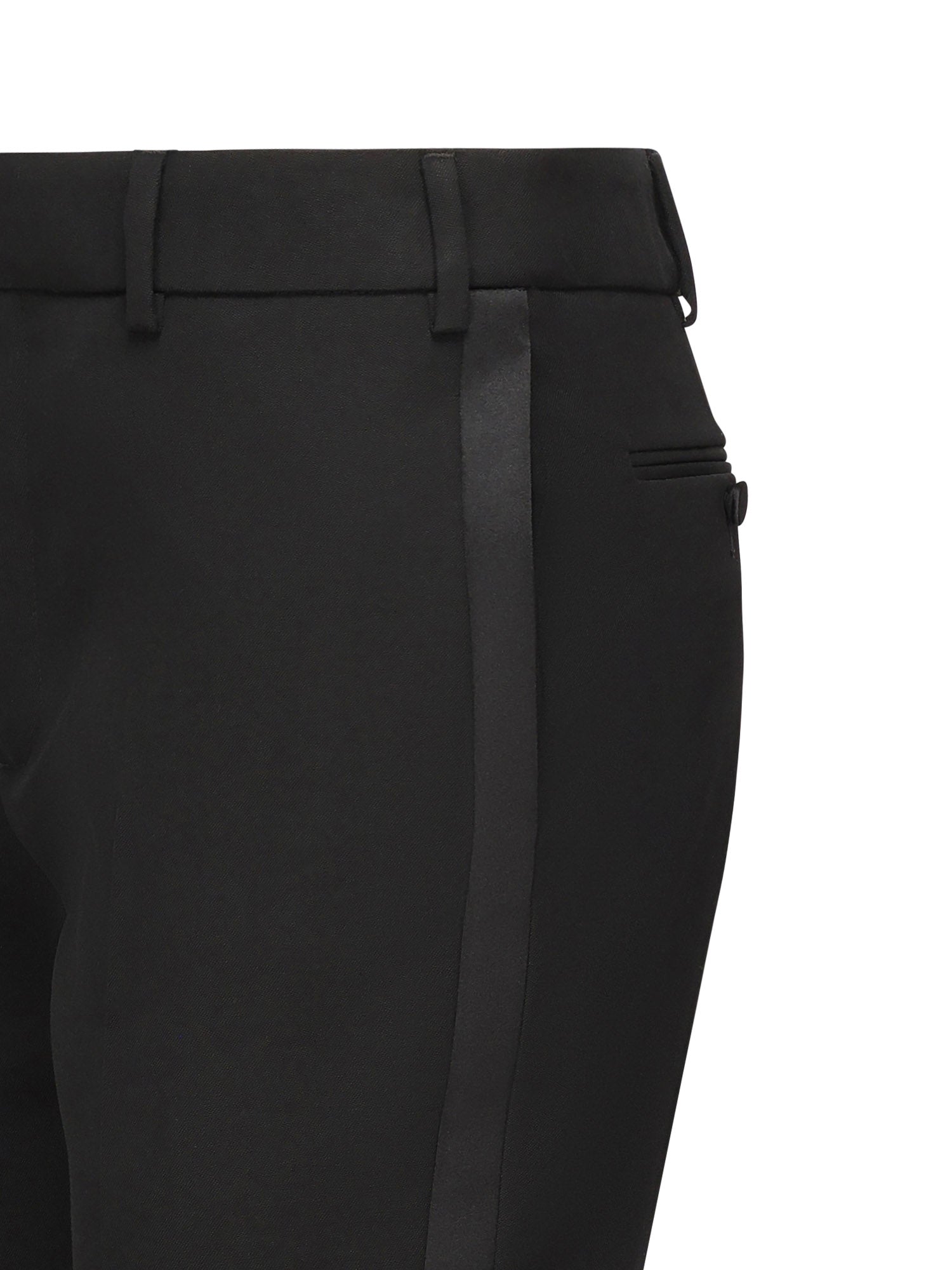 Pantaloni smoking dritti 531553 Y399W1000 SAINT LAURENT 