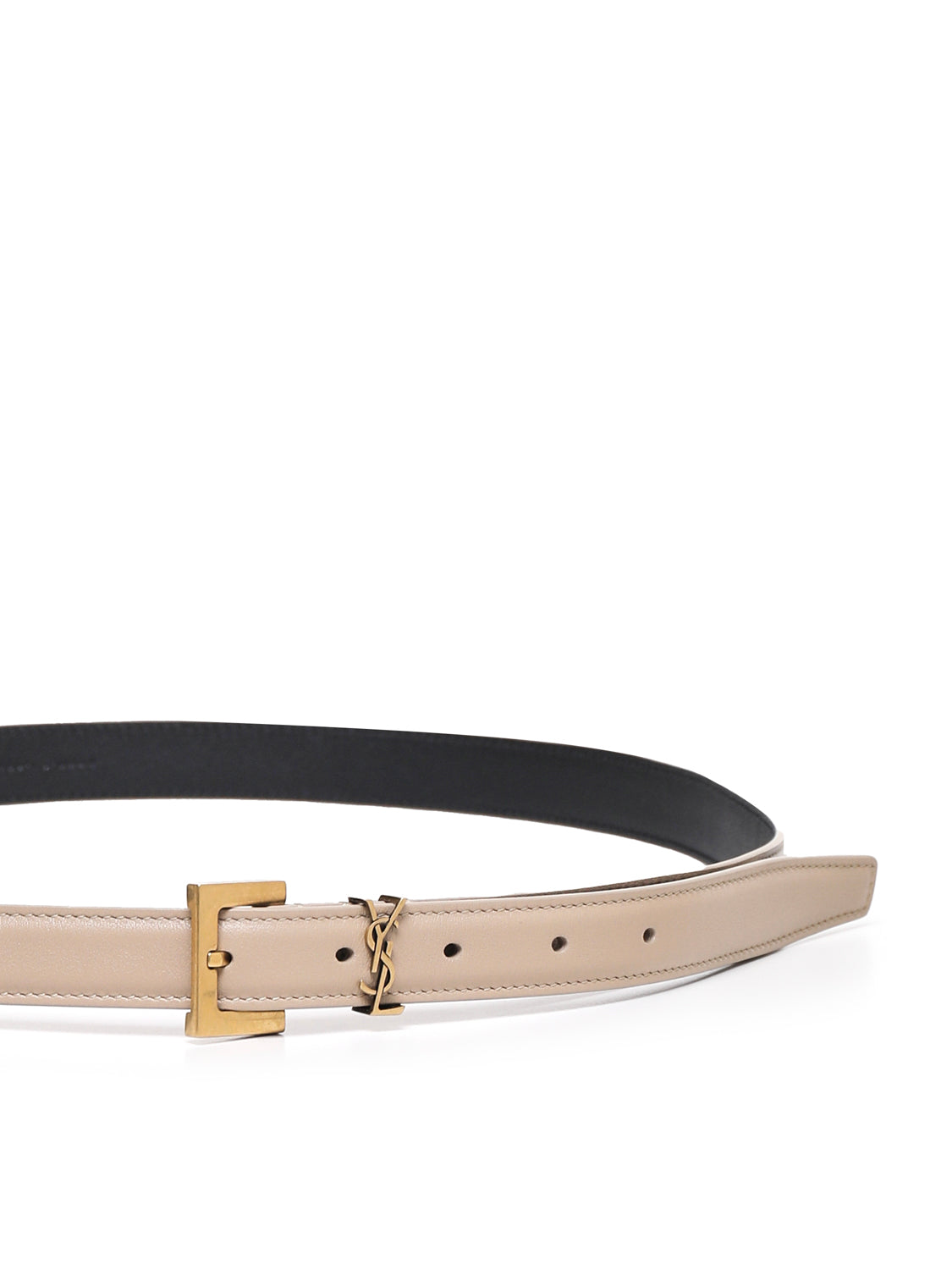 Cassandre cintura sottile in pelle 554465 BOO0W2721 SAINT LAURENT 