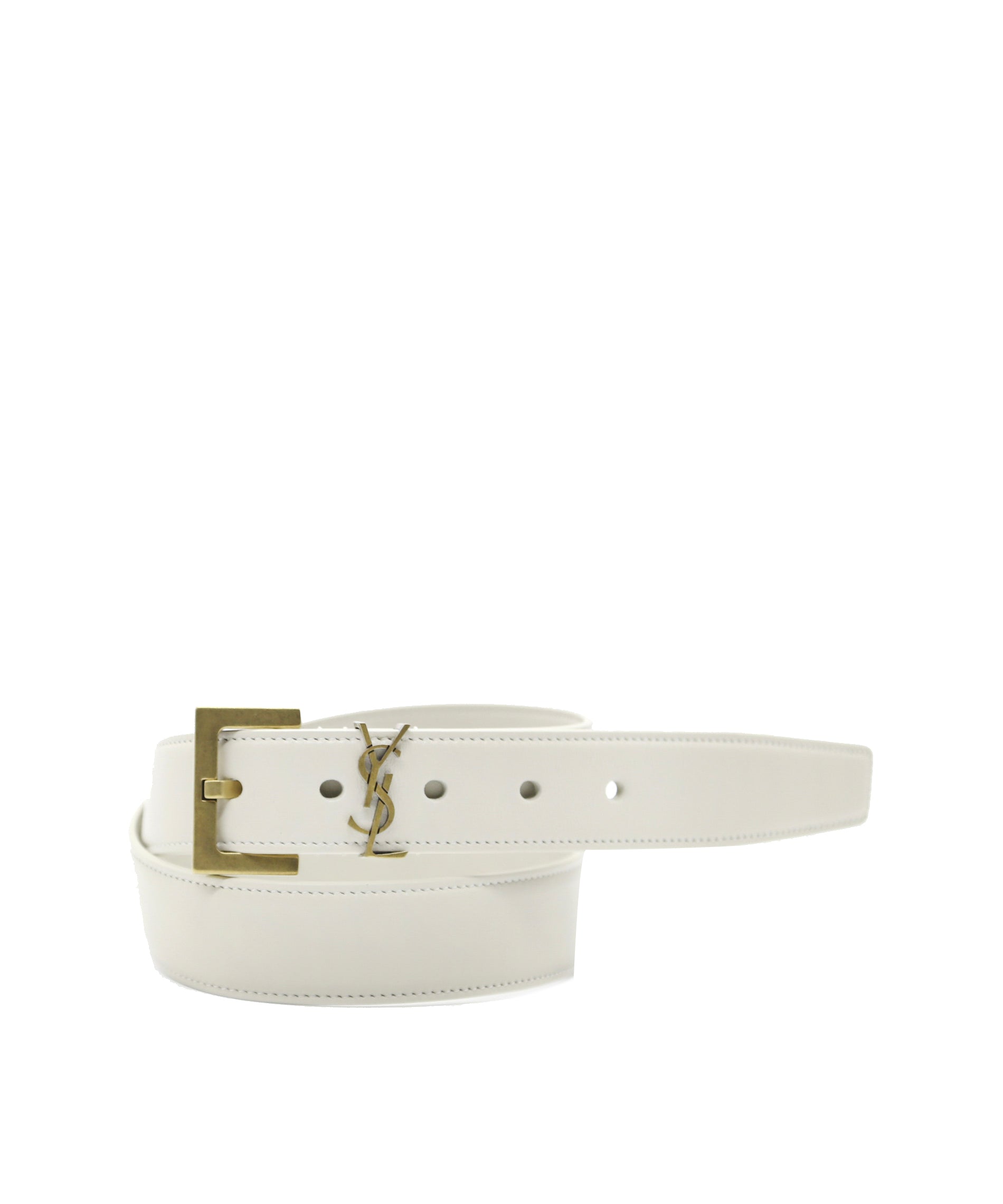 Cintura cassandre in pelle box lucida 634437 BOO0W9207 SAINT LAURENT 