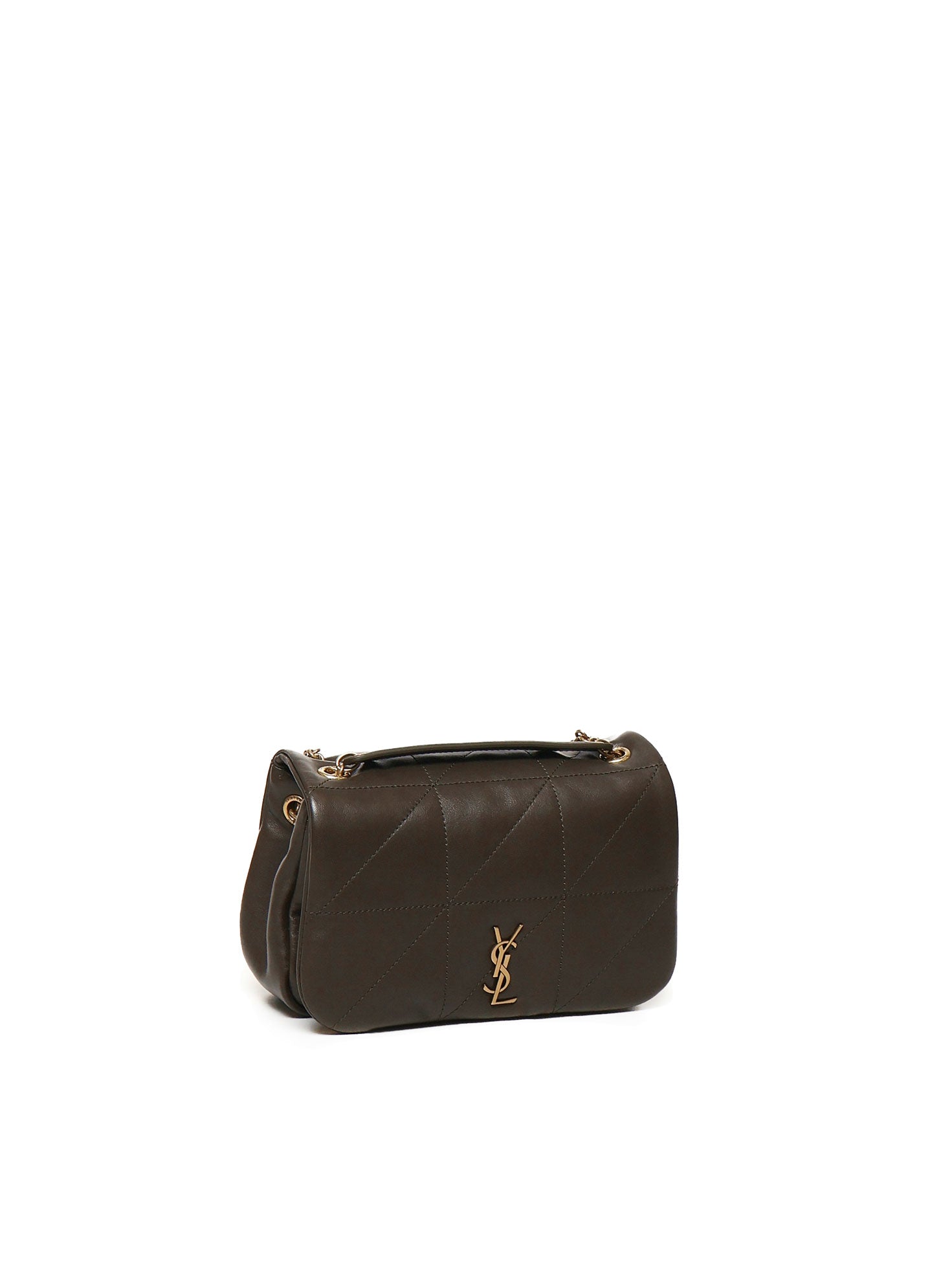 Mini Borsa jamie con catena in pelle d'agnello 766754 AAB323212 SAINT LAURENT 