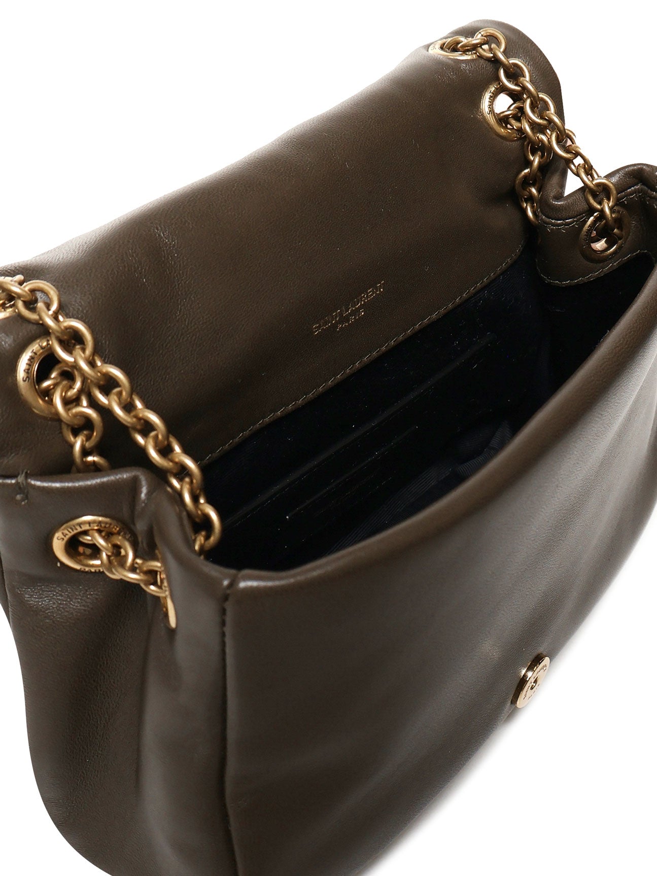 Mini Borsa jamie con catena in pelle d'agnello 766754 AAB323212 SAINT LAURENT 