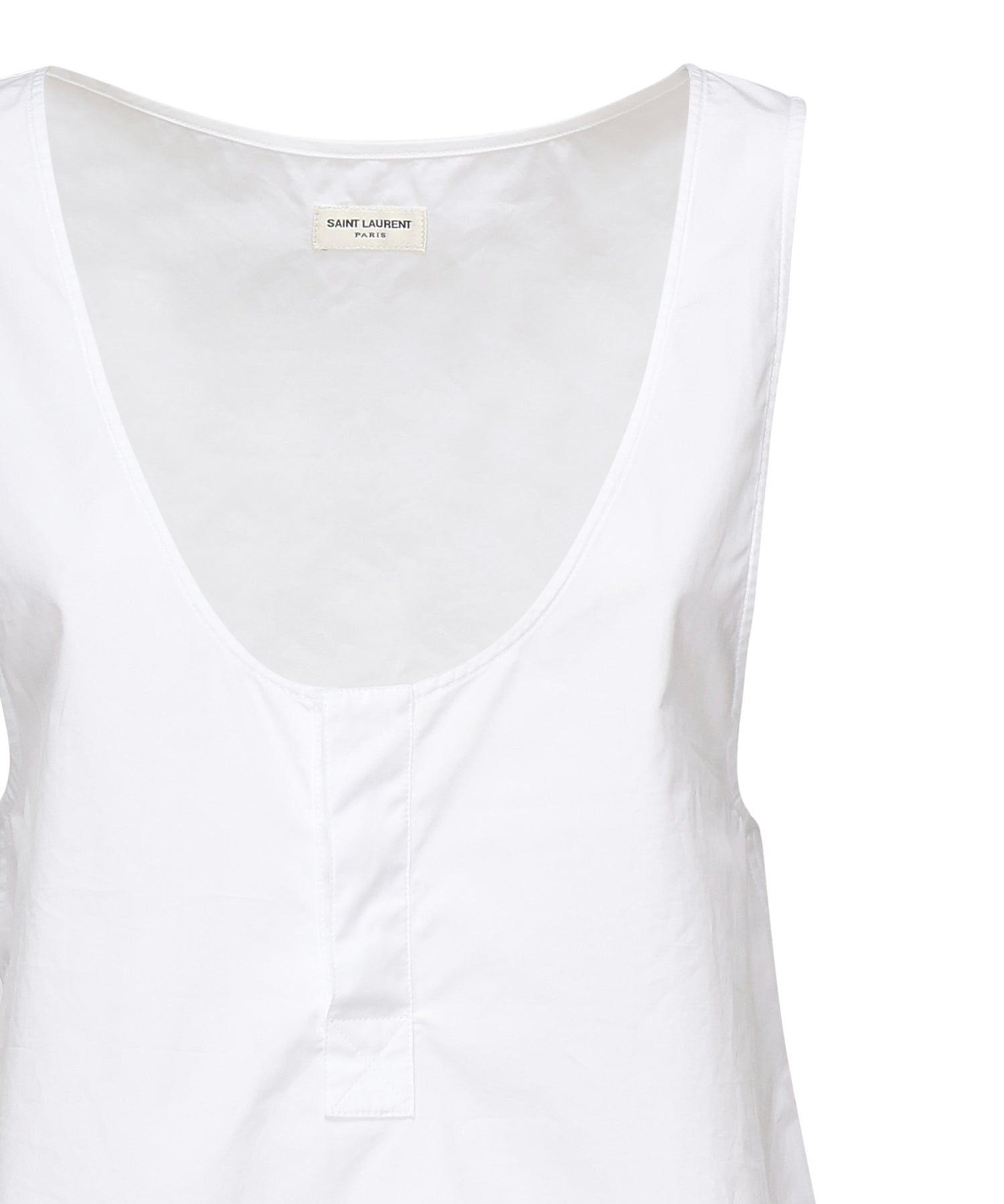 Tank top Henley 790074 Y227W9000 SAINT LAURENT 
