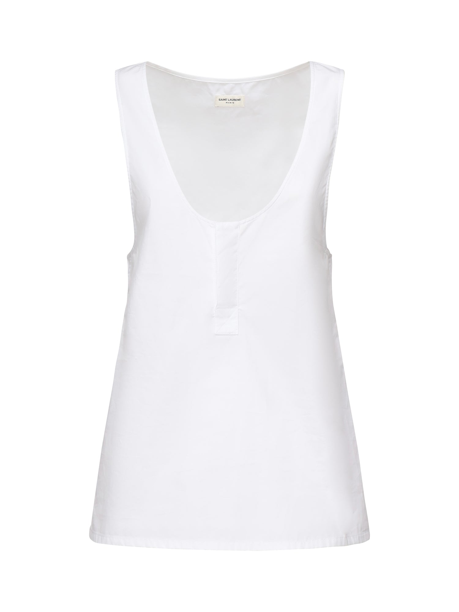 Tank top Henley 790074 Y227W9000 SAINT LAURENT 