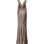 Abito lungo incrociato sulla schiena 797615 Y001W2783 SAINT LAURENT 