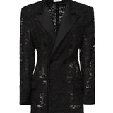 Blazer smoking doppiopetto 802140 Y9I521000 SAINT LAURENT 
