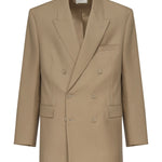 Giacca doppiopetto in lana 816394 Y405W7557 SAINT LAURENT 
