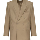 Giacca doppiopetto in lana 816394 Y405W7557 SAINT LAURENT 