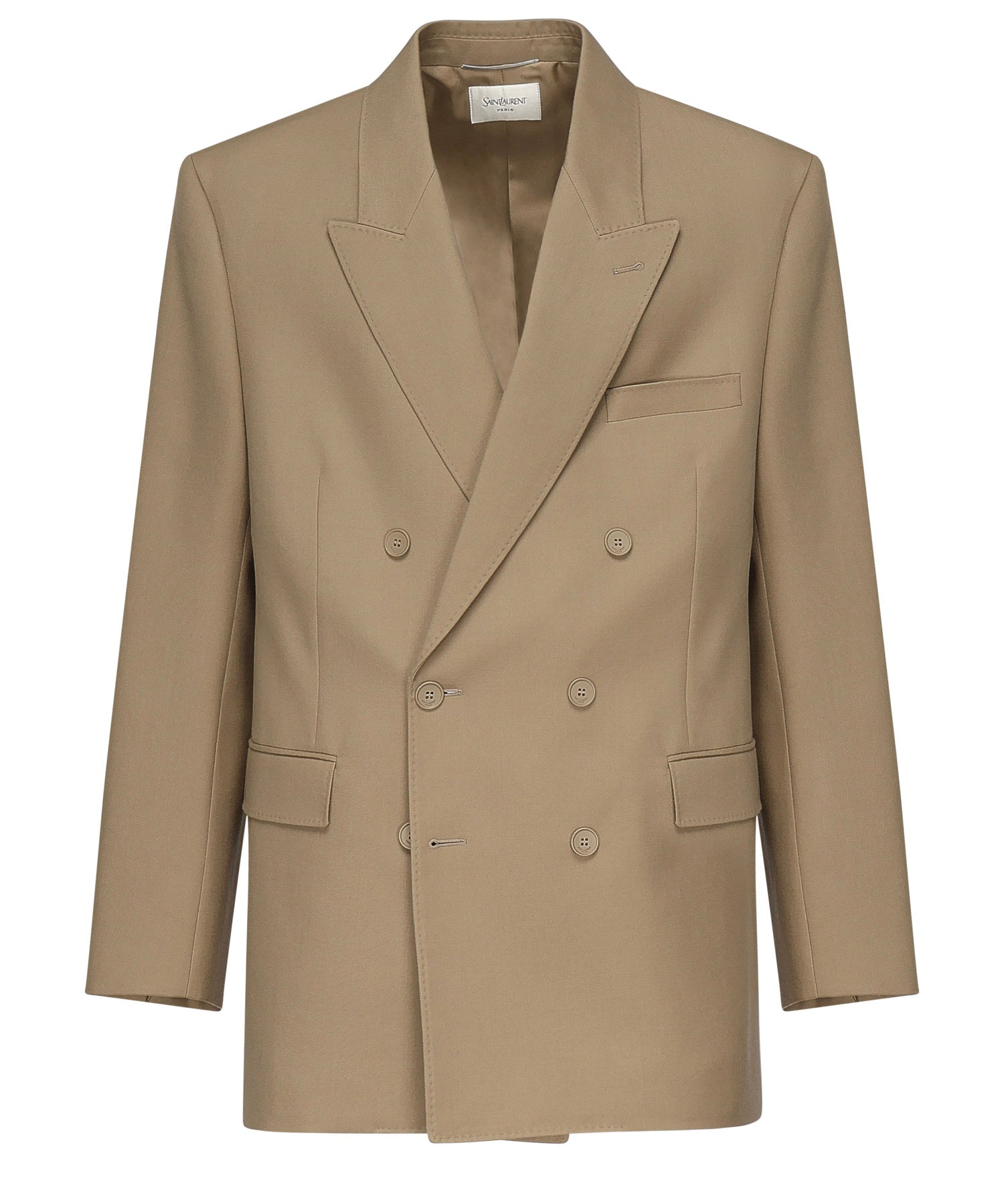 Giacca doppiopetto in lana 816394 Y405W7557 SAINT LAURENT 