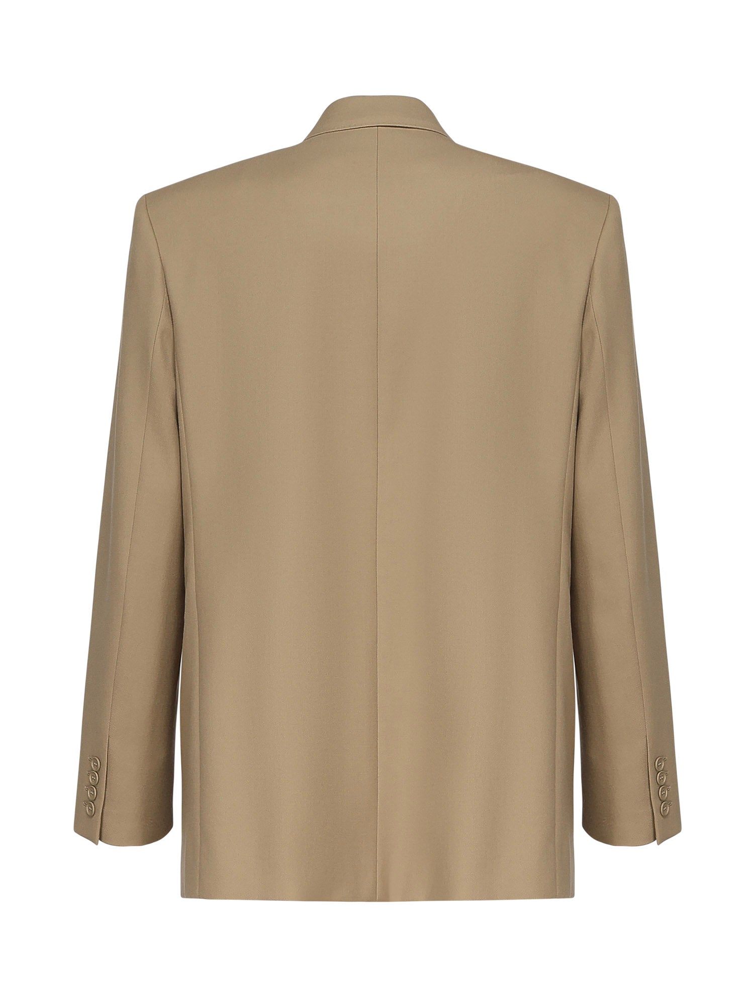 Giacca doppiopetto in lana 816394 Y405W7557 SAINT LAURENT 