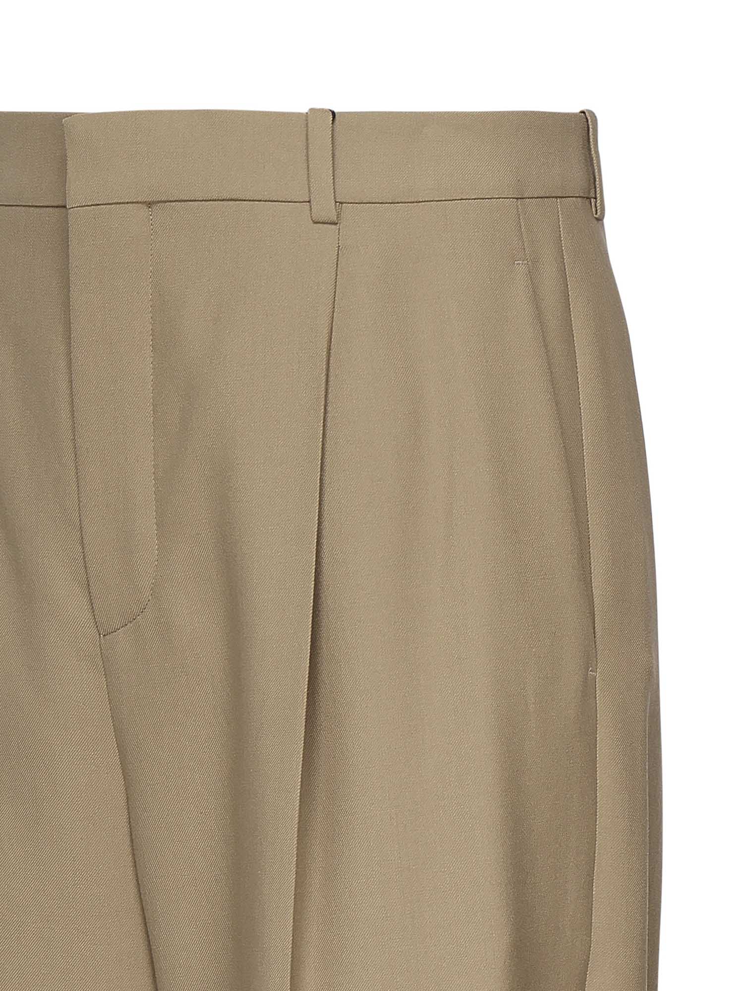 Pantaloni in gabardine di lana 821899 Y405W7557 SAINT LAURENT 