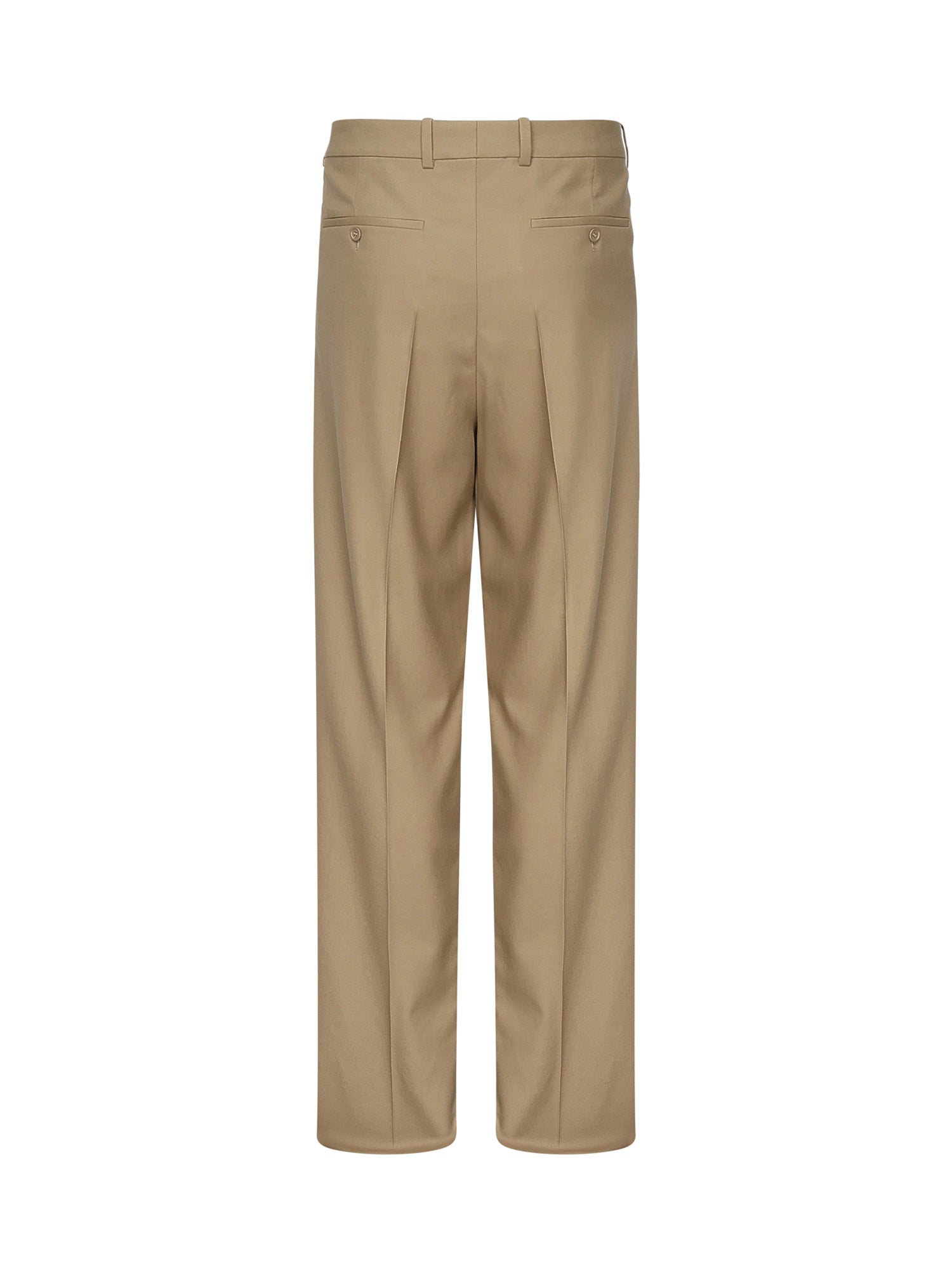 Pantaloni in gabardine di lana 821899 Y405W7557 SAINT LAURENT 