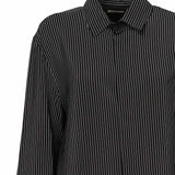 Camicia a righe in seta 823656 Y4K761095 SAINT LAURENT 