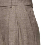 Pantaloni a gamba ampia in lana 824389 Y5K322656 SAINT LAURENT 