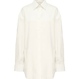 Camicia Cassandre in popeline di cotone 832339 Y1J619601 SAINT LAURENT 