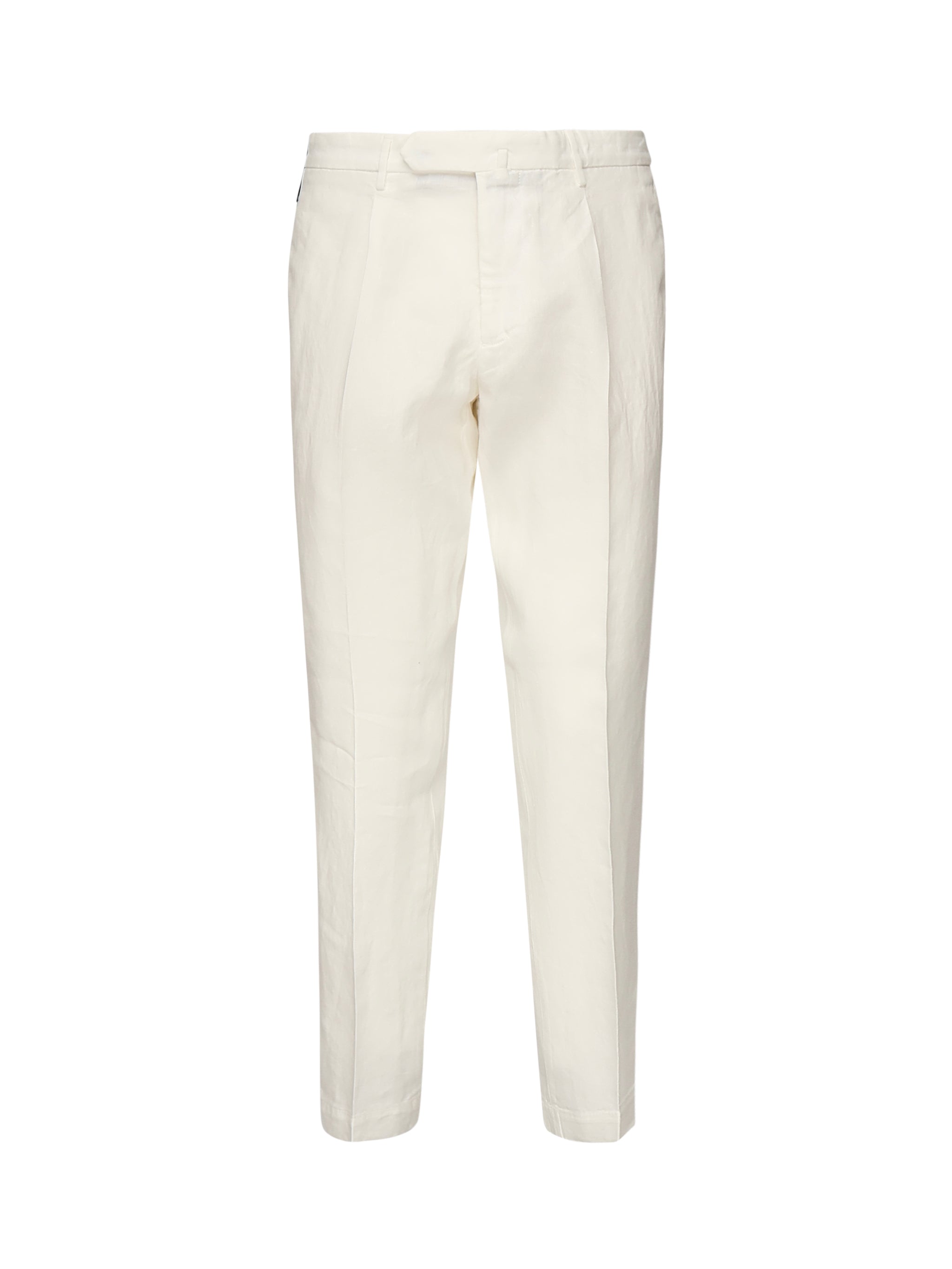 Pantaloni pince in lino ARECHIEVO6 TCR343401 SANTANIELLO 