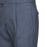 Pantaloni pince in lino ARECHIEVO6 TCR343475 SANTANIELLO 