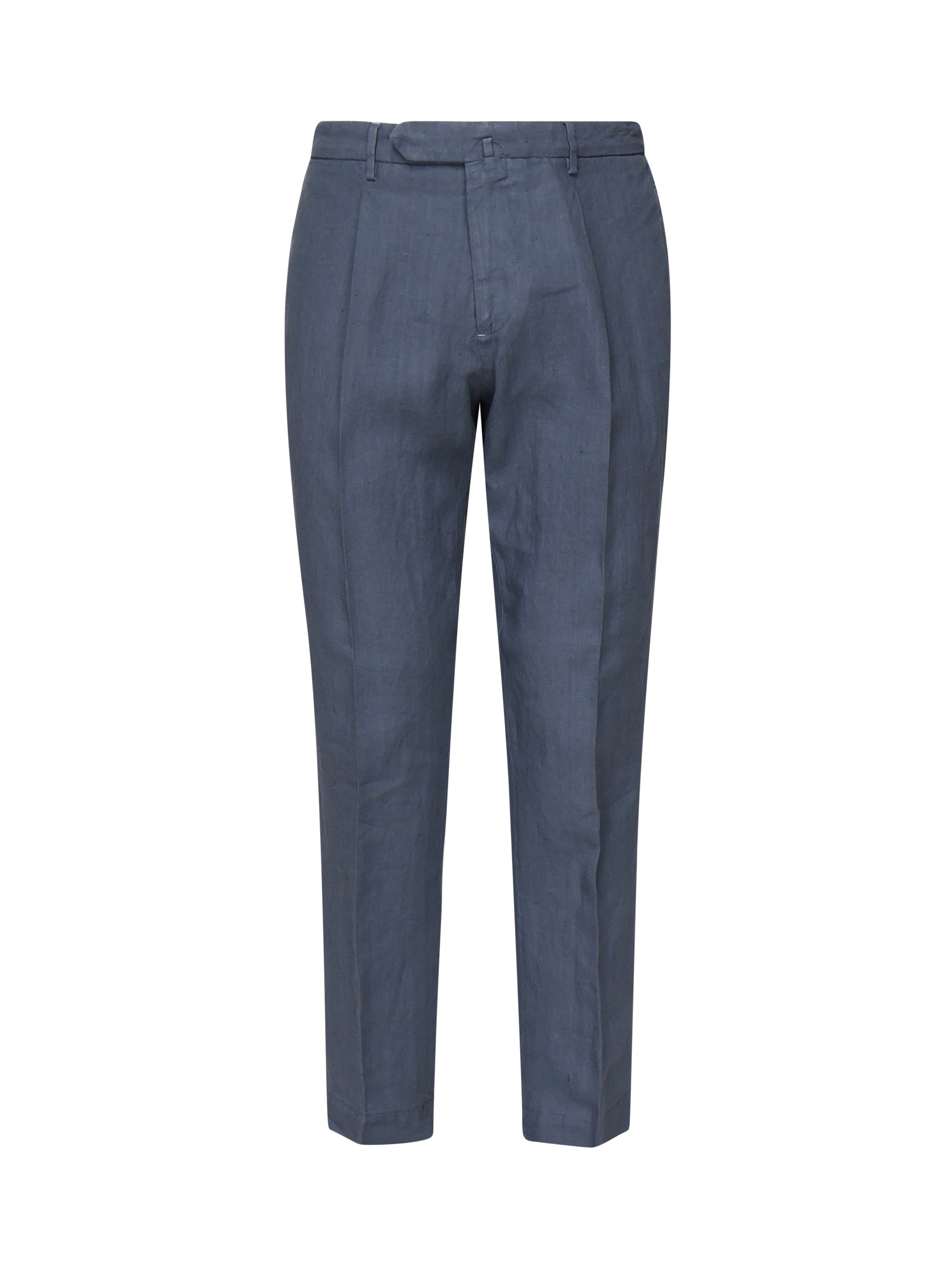 Pantaloni pince in lino ARECHIEVO6 TCR343475 SANTANIELLO 