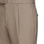 Pantaloni pince in lino ARECHIEVO6 TCR343494 SANTANIELLO 