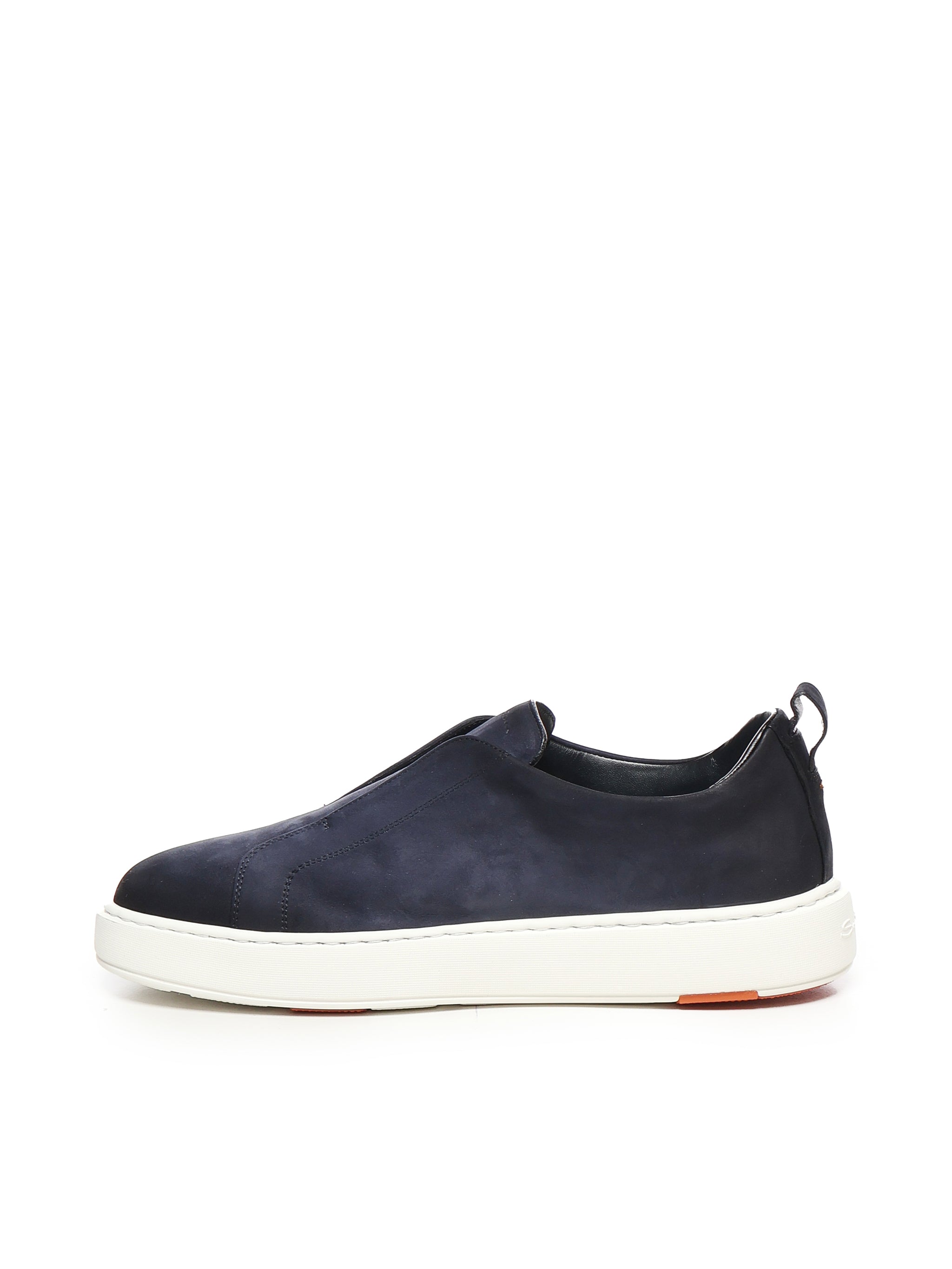 Sneakers Victory in suede<BR/> MBCD21995BARTF EHU59BLU SANTONI 