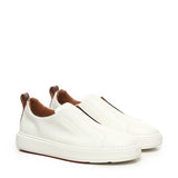 Sneakers Victory in pelle bottolata MBCD21995BART LLDI50WHITE SANTONI 