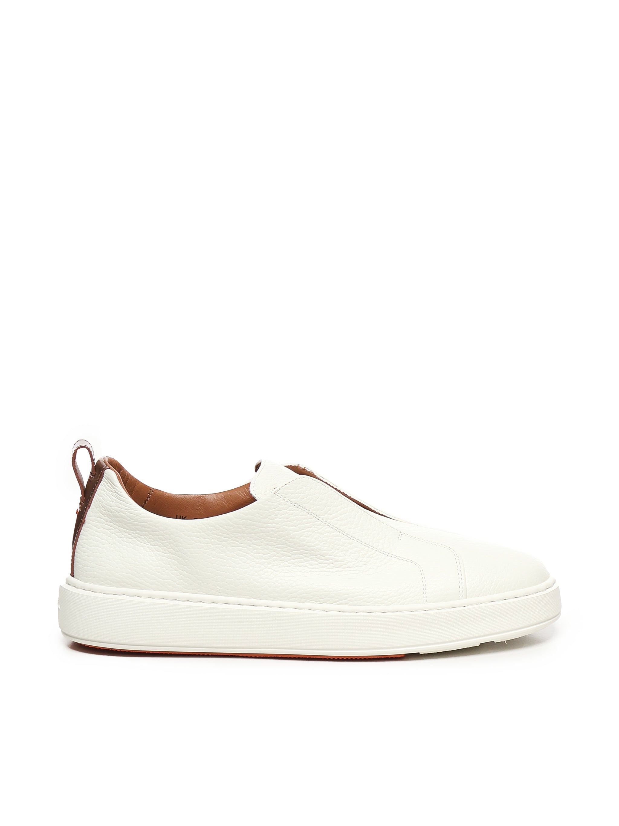 Sneakers Victory in pelle bottolata MBCD21995BART LLDI50WHITE SANTONI 