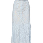 Gonna midi svasata in pizzo RS25053MSK BL SELF-PORTRAIT 