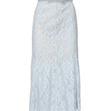 Gonna midi svasata in pizzo RS25053MSK BL SELF-PORTRAIT 