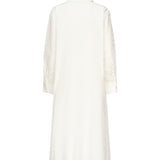 Abito camicia ricamato SS25134S CREAM SELF-PORTRAIT 
