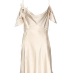 Mini abito con fiori SS25254S CHAMPAGNE SELF-PORTRAIT 