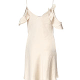Mini abito con fiori SS25254S CHAMPAGNE SELF-PORTRAIT 