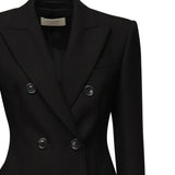 Blazer doppiopetto in lana stretch 2512041021600 003 SPORTMAX 