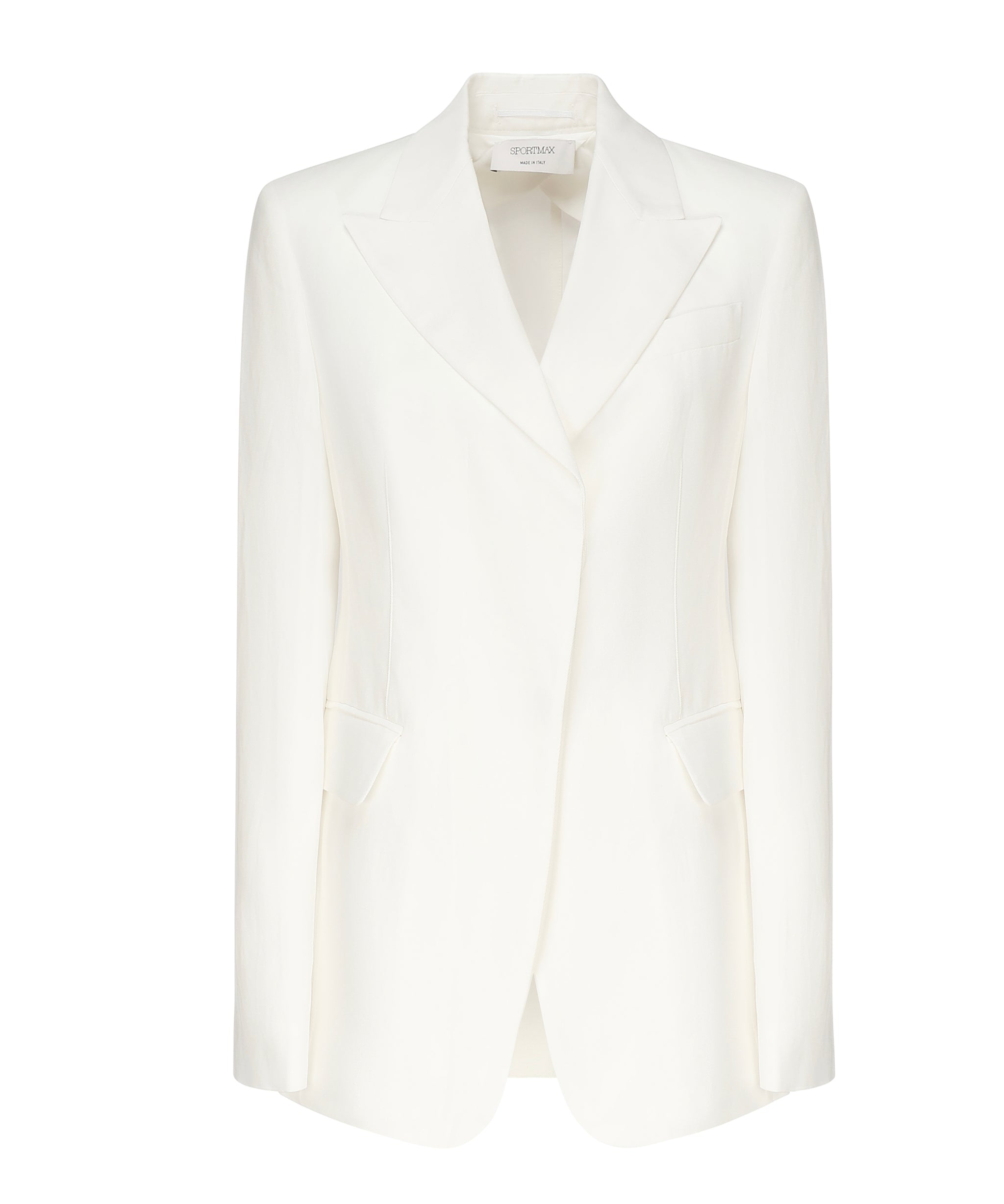 Blazer in twill di lino e viscosa 2512041022600 001 SPORTMAX 