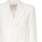 Blazer in twill di lino e viscosa 2512041022600 001 SPORTMAX 