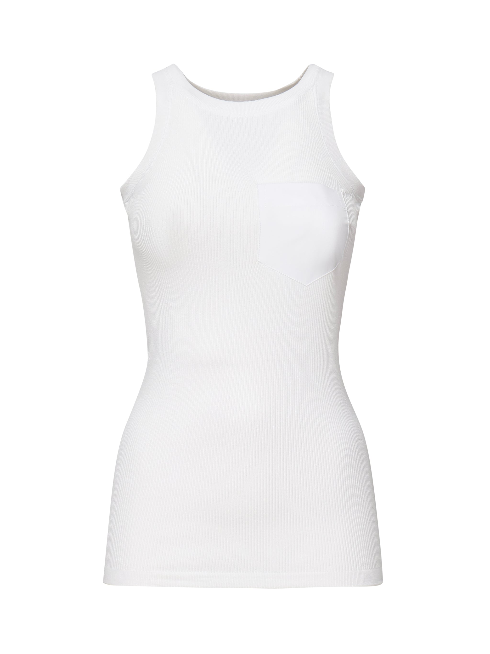 Canotta in viscosa a costine<BR/><BR/> 2512361072600 001 SPORTMAX 