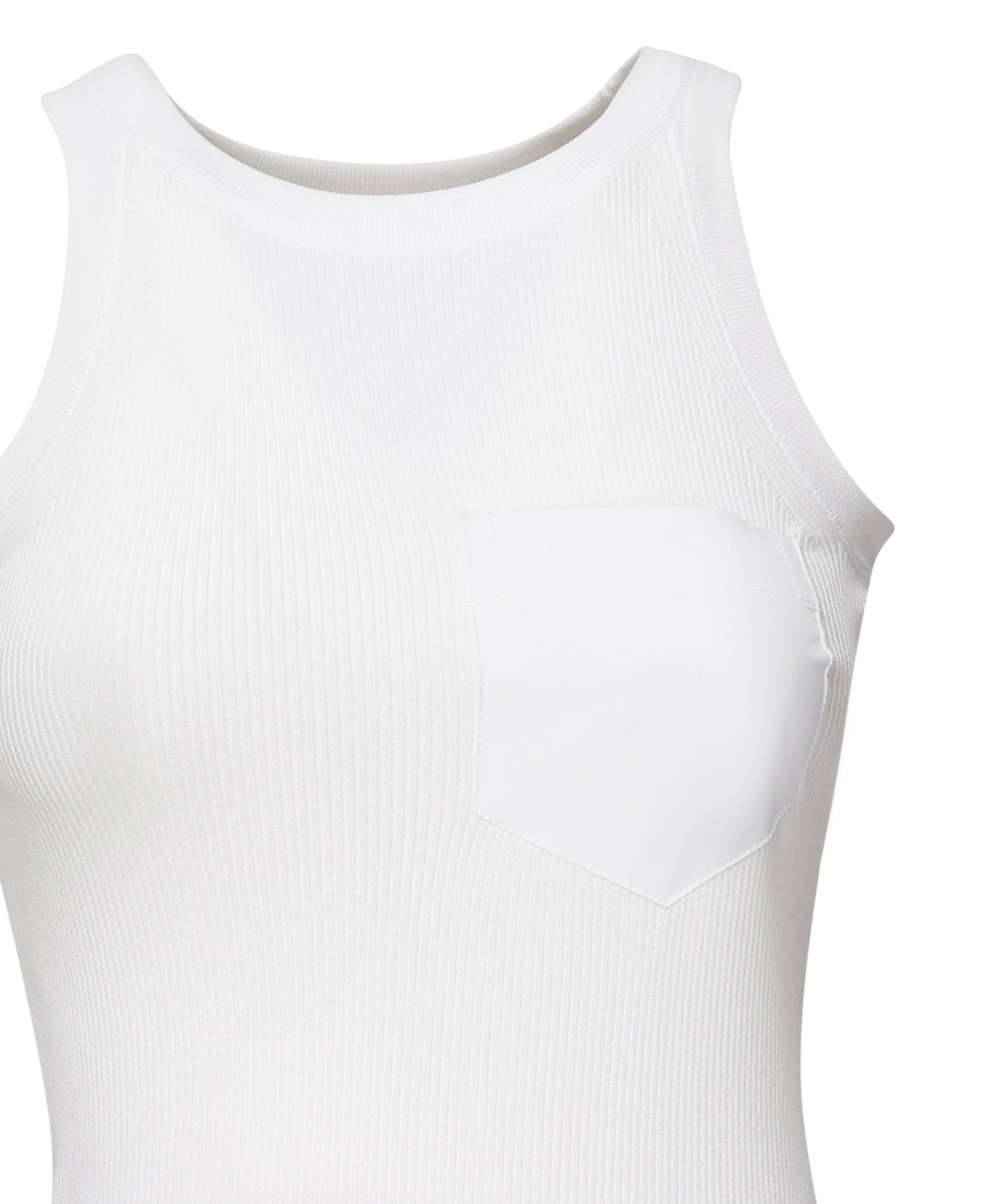 Canotta in viscosa a costine<BR/><BR/> 2512361072600 001 SPORTMAX 